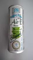 中的糖分和营养成分 Alo drink canarias