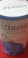 Cantidad de azúcar en Iztueta yogurt krematsua naturala