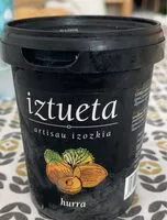 Cantidad de azúcar en Artisan izozkia