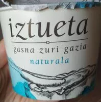 Cantidad de azúcar en gasna zuri gazia - naturala