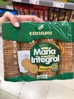 Cantidad de azúcar en Galleta maría integral