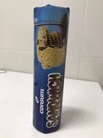 चीनी की मात्रा Galleta sándwich rellena de crema de chocolate