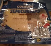 Amount of sugar in Queso semicurado