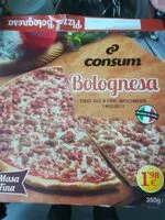 चीनी की मात्रा Pizza boloñesa
