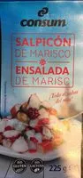 Zuckermenge drin Salpicon de marisco