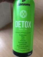 Zuckermenge drin Zumo detox