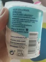 Количество сахара в Yogurt natural edulcorado