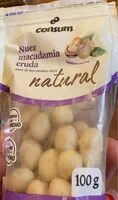 Quantité de sucre dans Nuez de macadamia cruda