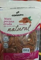 Количество сахара в Nuez pecana cruda