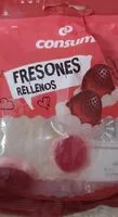 चीनी की मात्रा Fresones rellenos