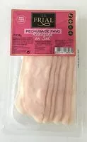 Suhkru kogus sees Pechuga de Pavo.