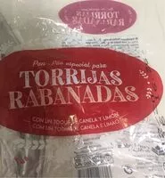 Cantidad de azúcar en Torrijas