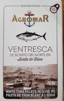 Cantidad de azúcar en Ventresca de bonito del norte en aceite de oliva