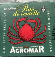 Cantidad de azúcar en Paté de centollo