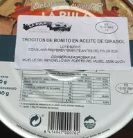 Azúcar y nutrientes en La rula