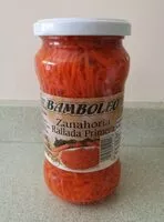 Amount of sugar in Zanahoria Rallada