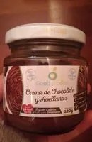 Cantidad de azúcar en Crema de chocolate y avellanas