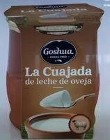 入っている砂糖の量 Cuajada de oveja
