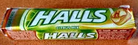 Azúcar y nutrientes en Halls