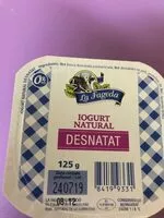 Quantité de sucre dans Iogurt Natural Desnatat