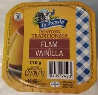 Quantité de sucre dans Flan Vainilla