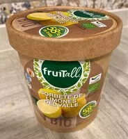 Cantidad de azúcar en Sorbete de limones del valle