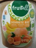 Azúcar y nutrientes en Fruitall