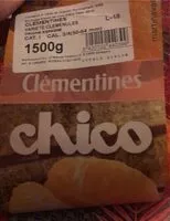Suhkru kogus sees Clémentines