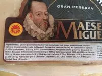 Azúcar y nutrientes en Maese miguel