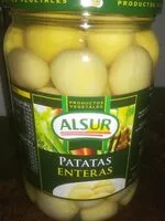 Jumlah gula yang masuk Patatas enteras
