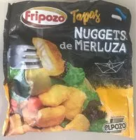 Suhkru kogus sees Nuggets de Merluza Fripozo