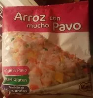 चीनी की मात्रा Arroz con mucho pavo