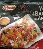 Suhkru kogus sees York & bacon con arroz