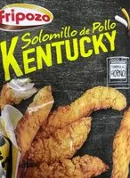 Suhkru kogus sees Solomillo de pollo Kentucky