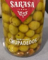 İçindeki şeker miktarı Aceitunas chupadedos