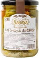 İçindeki şeker miktarı Los antojos del olivar aceitunas verdial con