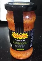 İçindeki şeker miktarı Zanahoria en tiras