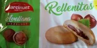 Cantidad de azúcar en Rellenitas  avellana