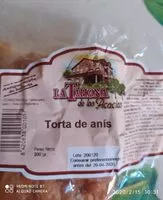 Cantidad de azúcar en Torta de anis