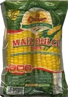 Maiz dulce cocido en mazorca