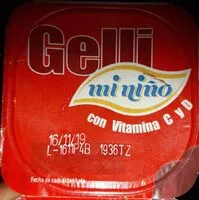 Quantité de sucre dans Gelli