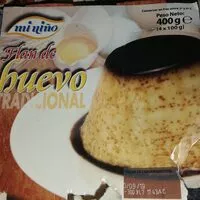 Quantité de sucre dans Flan de huevo