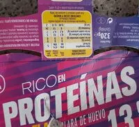 Suhkru kogus sees Rico en Proteínas Flan con Clara de Huevo