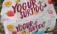 Suhkru kogus sees Yogures