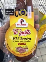 Suhkru kogus sees Chorizo