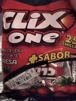 入っている砂糖の量 Clix one +sabor fresa