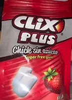 入っている砂糖の量 Clix plus