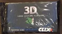 入っている砂糖の量 Clix Chicles
