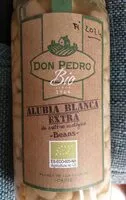 Cantidad de azúcar en Alubia blanca extra