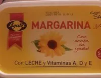 चीनी की मात्रा Margarina con sal